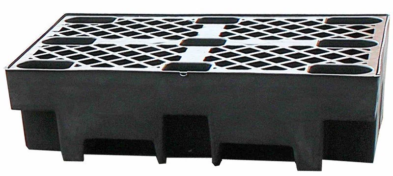 Wanna wychwytowa z kratownicą pod 2 beczki 1220 x 820 x 330 mm