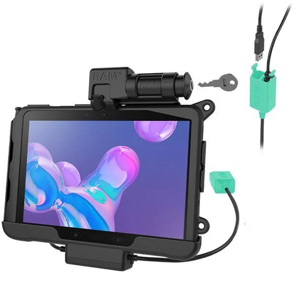 Podstawa zasilająca Key-Locking Zasilanie + Dual USB Data Dock dla Tab Active Pro
