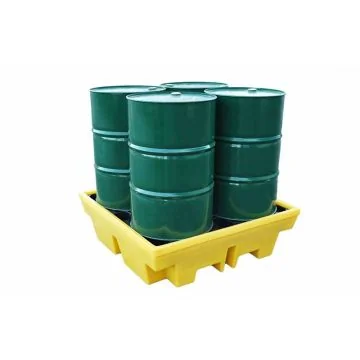 Wanna wychwytowa z kratownicą pod 4 beczki 1310 x 1310 x 370 mm