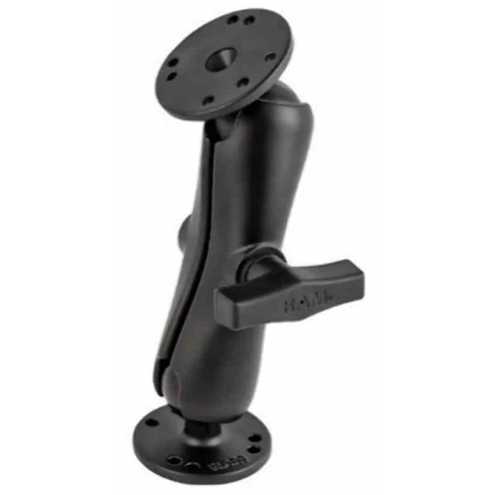 RAM ® Double Ball Mount z dwiema okrągłymi płytkami - rozmiar C średni.